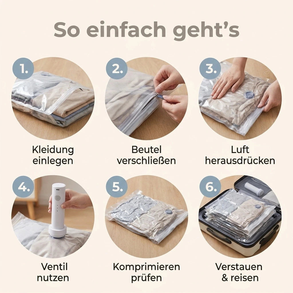 Vakuum-Aufbewahrungsset