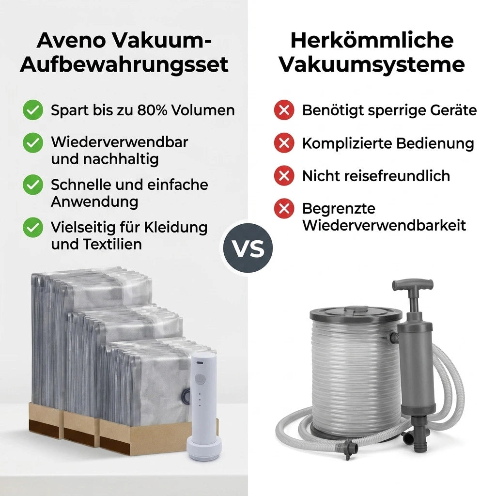 Vakuum-Aufbewahrungsset