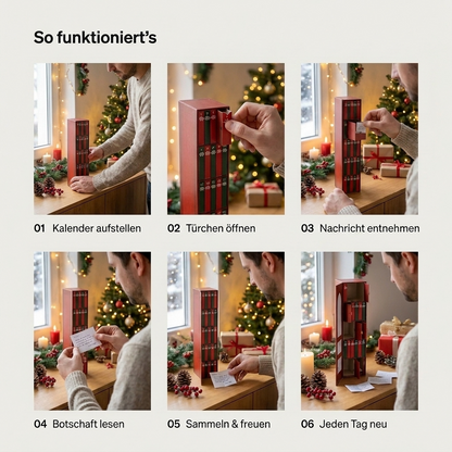 Mini-Buch-Adventskalender